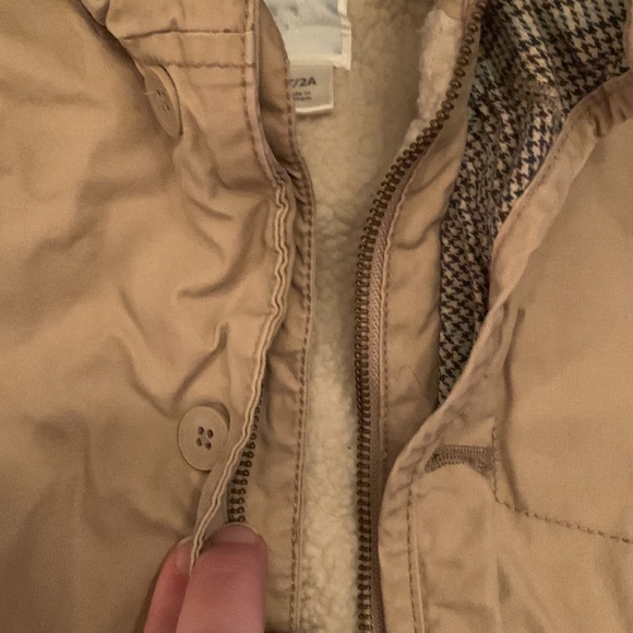 2T Old Navy winter coat, sharpa lined. - Picture 3 of 4